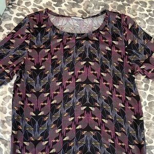 Lularoe Disney Villains maleficent, raven top L